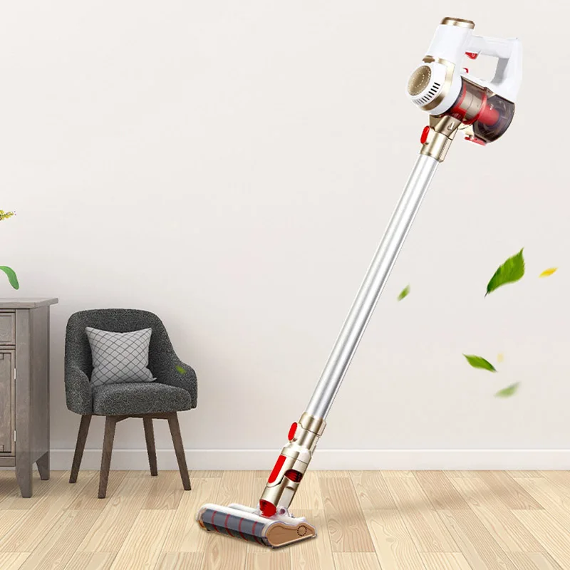 Wireless Vacuum Cleaner Home Car Dry Cleaning Carpet Broom 10kPa Cyclone Separator 2000mAh Battery Floor Mop Electric Sweeper