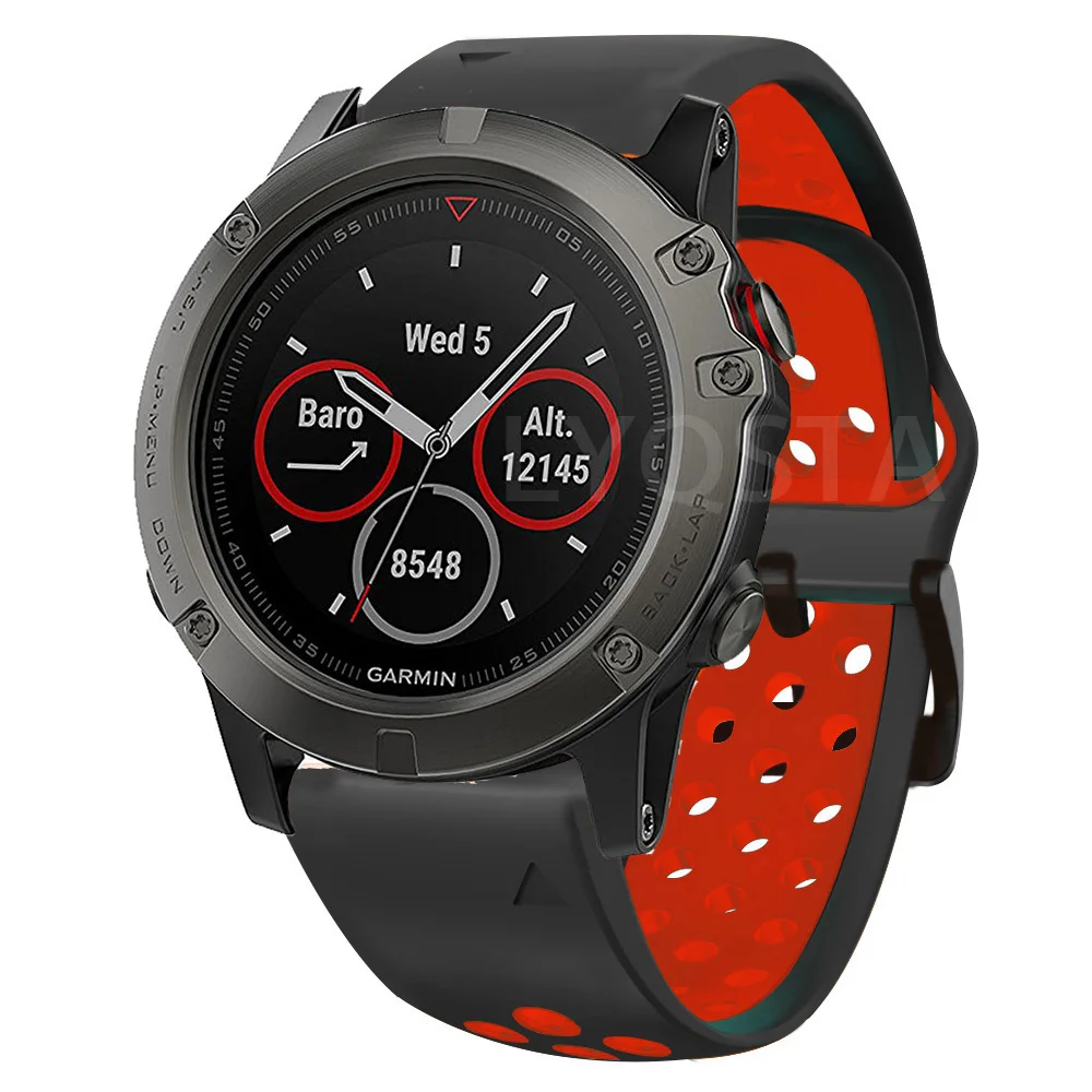 26 22MM Silikon Quick Release Armband Strap für Garmin Fenix 7 7X 6 6X Pro Uhr Easyfit Handgelenk Band strap Für Forerunner 955