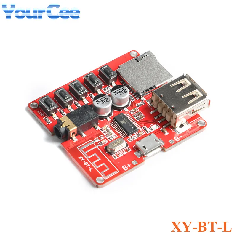 XY-ABT XY-BT-Mini XY-ABT HW-770C Audio Receiver Module MP3 Lossless Decoder Board Bluetooth-compatible Wireless Stereo Music PCB