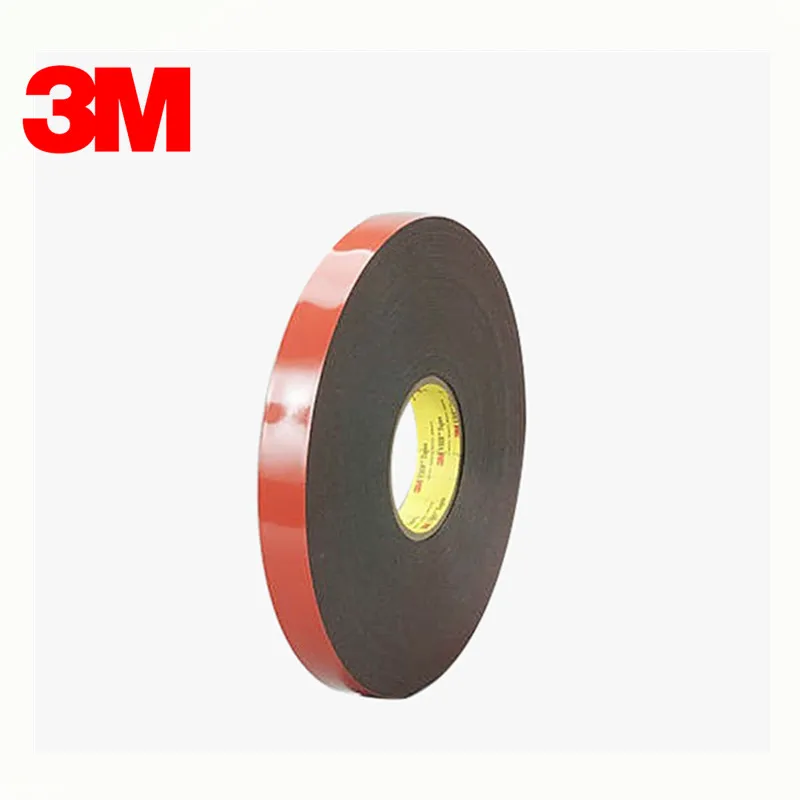 3M PT1100 Acrylic Plus Tape , Black, 45 Mil , 3INX36YD/roll , Dropshipping