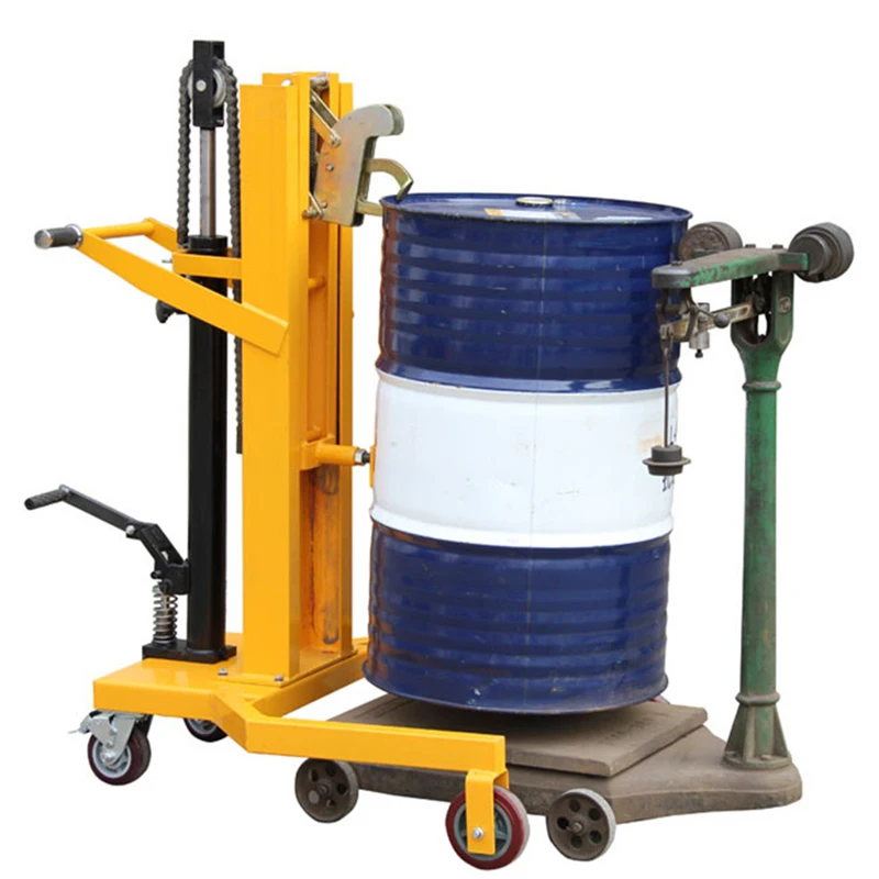 

Oil Drum Trolley Truck Simple Drum Trolley Hydraulic Cart Handling Truck