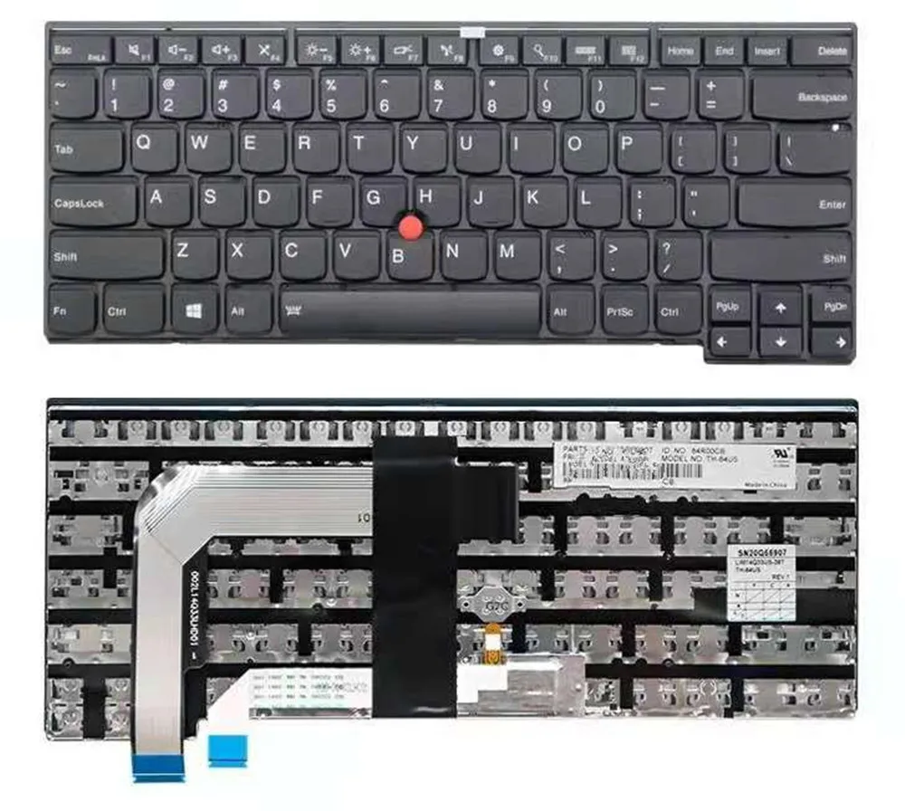 New Original for Lenovo Thinkpad T460S T470S US English Backlit Keyboard FRU 00PA534 SN20H42446 01YR088 00PA542