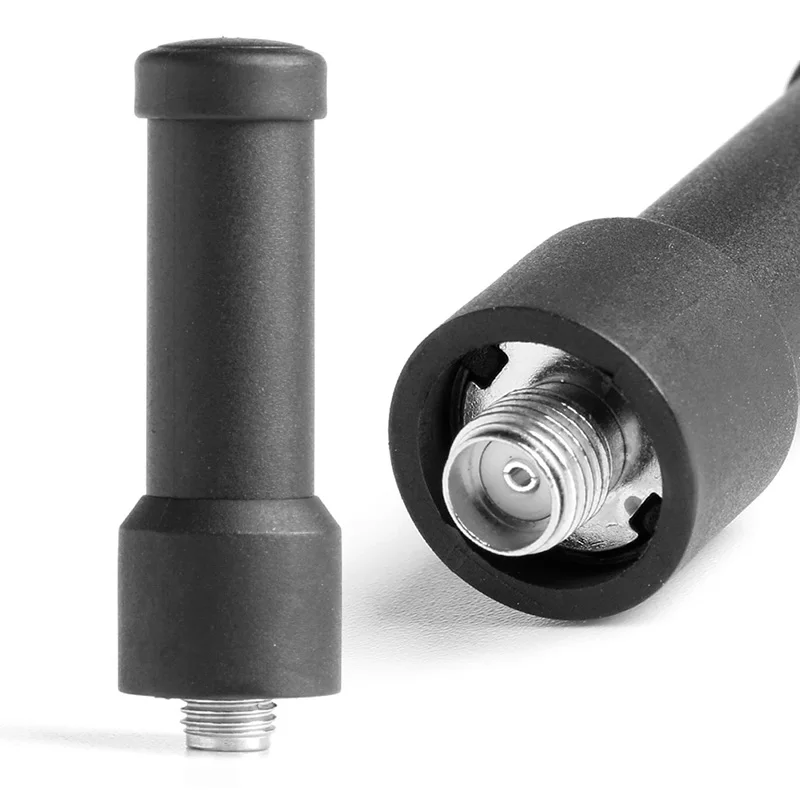 Mini SMA-F uhf 400-480mhz curto stubby antena para baofeng kenwood puxing rádio wxtb