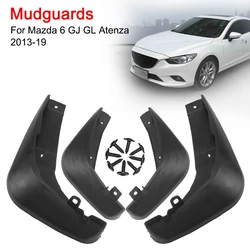 Car Splash Guards Mudguards Fender Set Parts Front Rear Mud Flaps Auto Accessories For Mazda 6 GJ GL Atenza 2013-19 Error Free