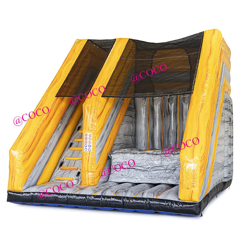 inflatable freefall inflatable Stunt Jump Platform,Inflatable Cliff Jump base jump jumper