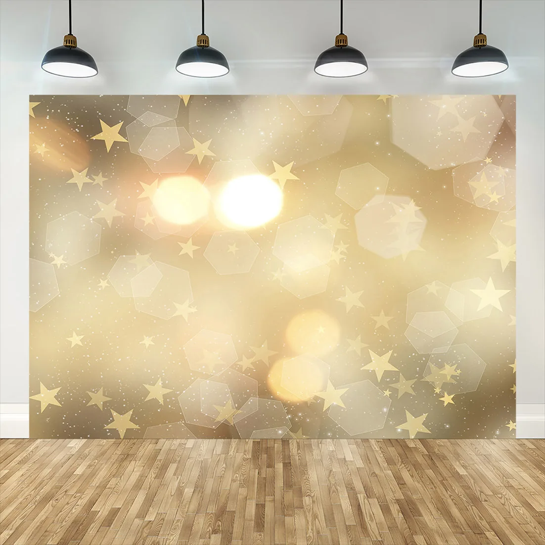 Golden Sparkles Glitters Photo Backdrops Photo Studio Vinyl Backgrounds Photography Props for Children Baby Portrait Photobooth