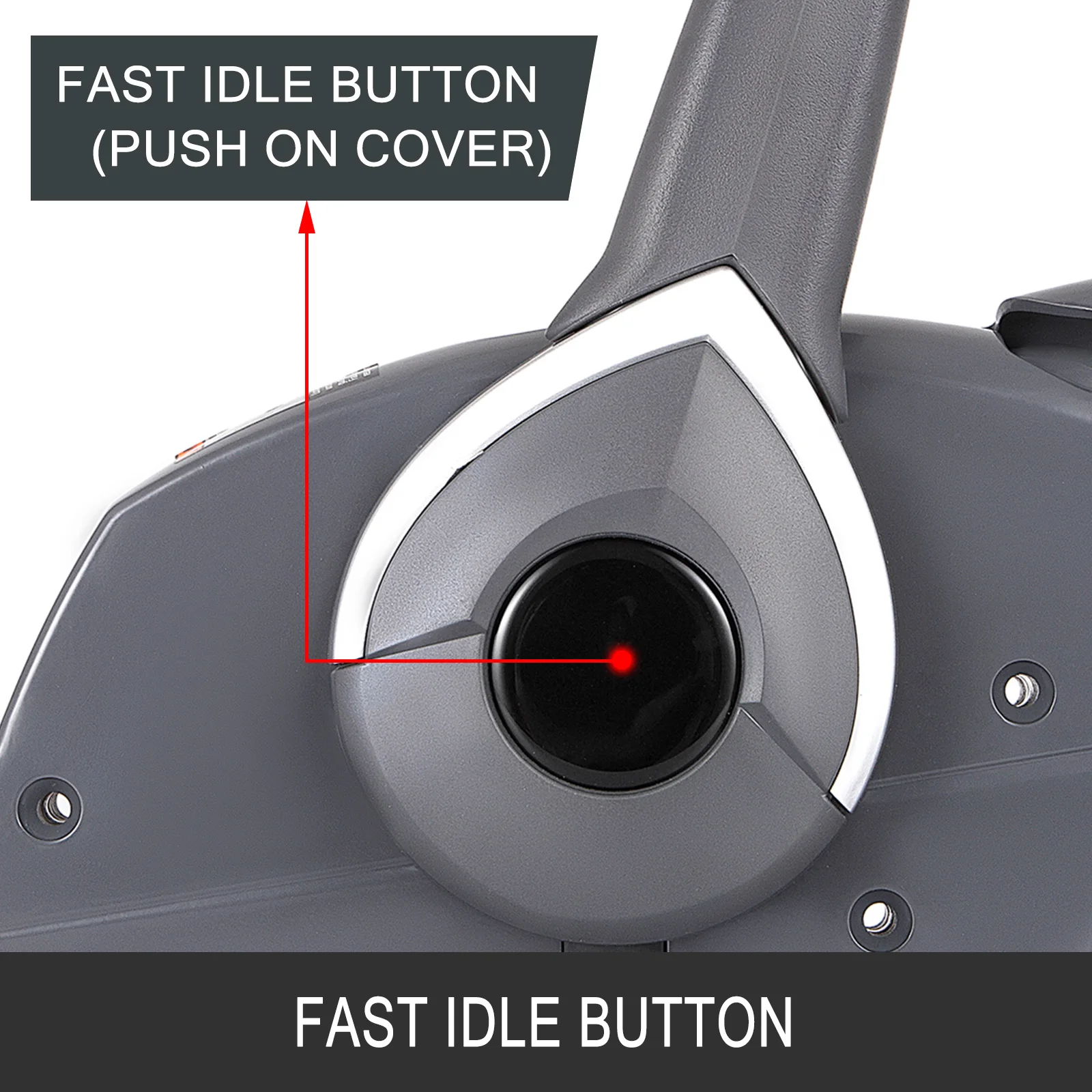 VEVOR 5006180 Outboard Remote Control Box Side Mount Throttle Shifter Boat Accessories For Johnson / Evinrude / BRP After 1996