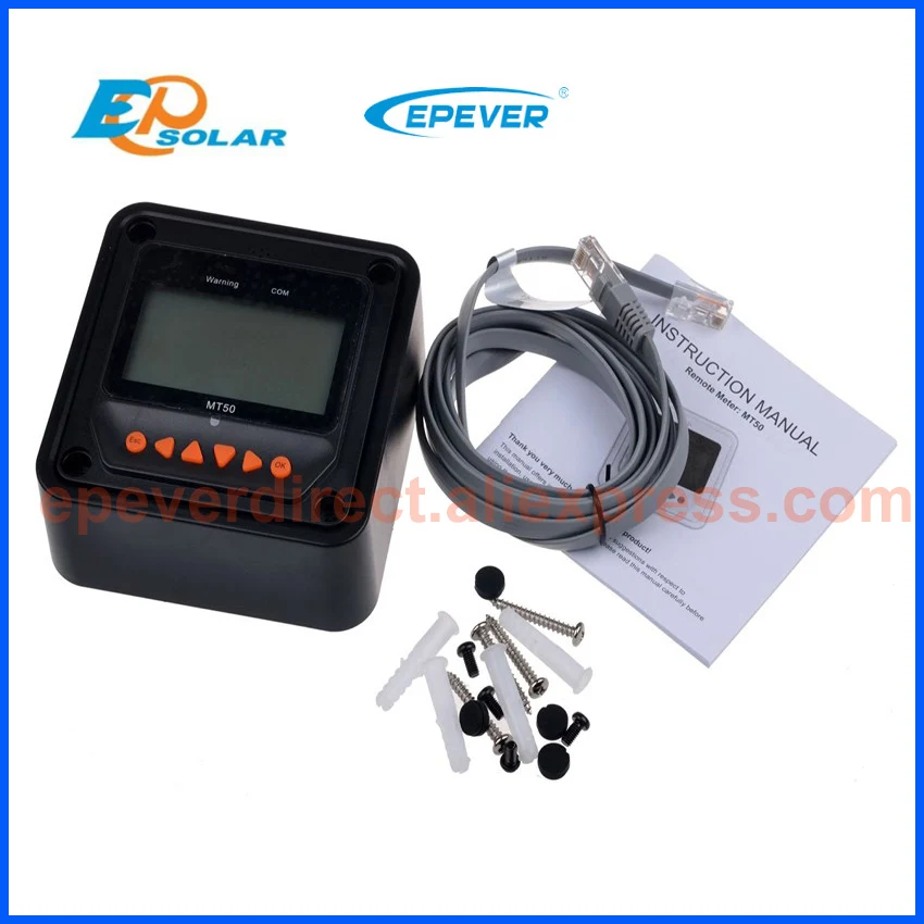 Imagem -06 - Epever-controlador de Carga Solar Mppt Tracer 100a 80a 60a 50a Carregador de Bateria Regulador de Células Solares Painel Tracer5415an 5420an 6415