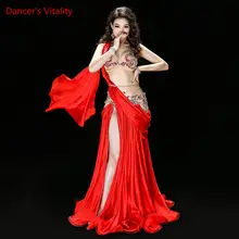Belly Dance Costume with Bra Skirt and Belt #4