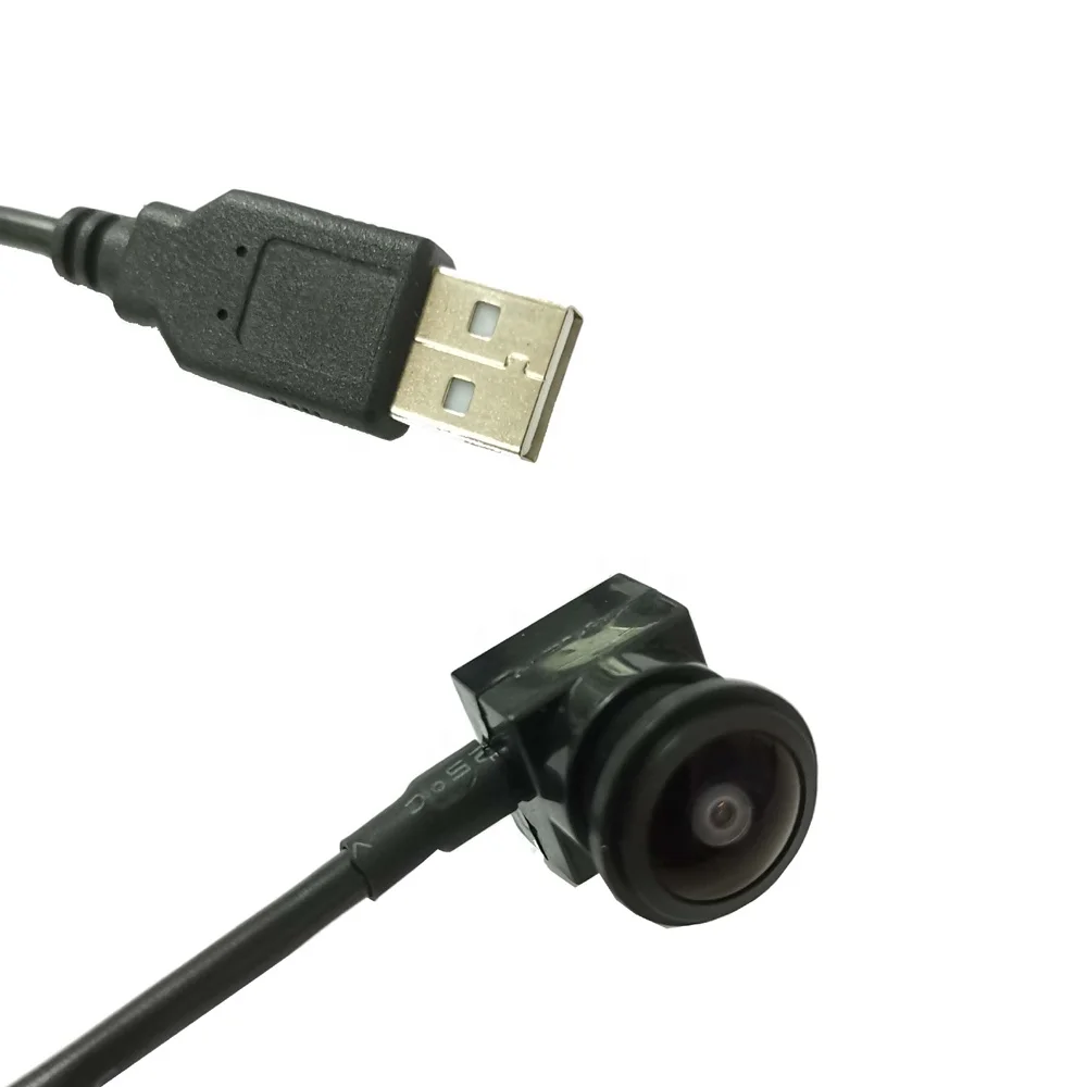 OEM USB 2.0กล้อง1.33มม.เลนส์ Fisheye Mini มุมกว้าง1080P Full HD อุตสาหกรรม PC UVC Micro usb กล้องตู้แช่แข็ง Self-ขาย