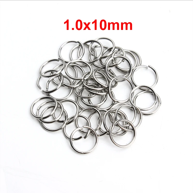 Louleur Hohe Qualität Edelstahl Offenen Jump Ring Runde Gold Farbe Split Ringe Für Diy Schmuck Machen Erkenntnisse Großhandel
