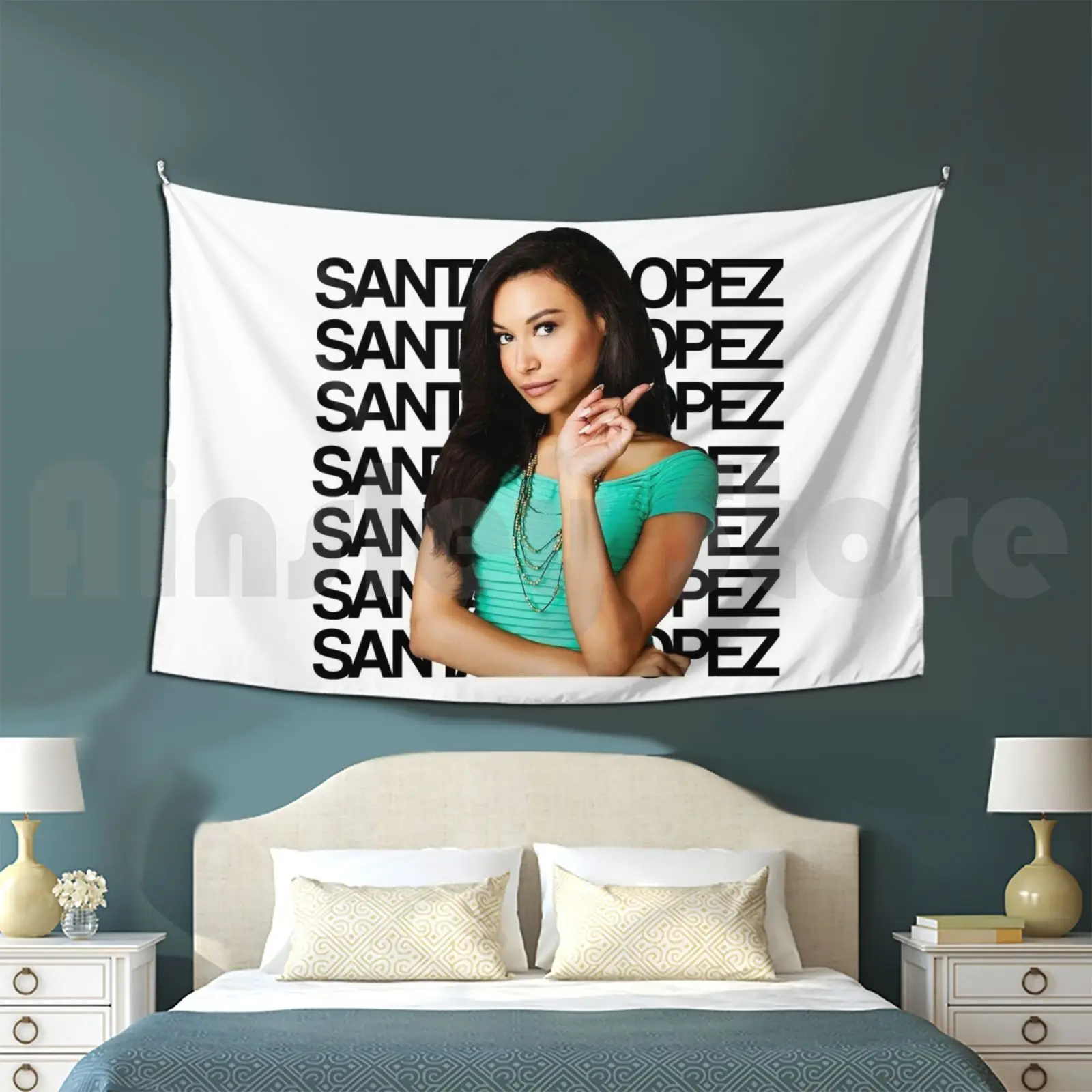 Tapestry Santana Lopez 3093 Santana Lopez Snixx Glee Glee Naya Rivera Santana Snixx Santana