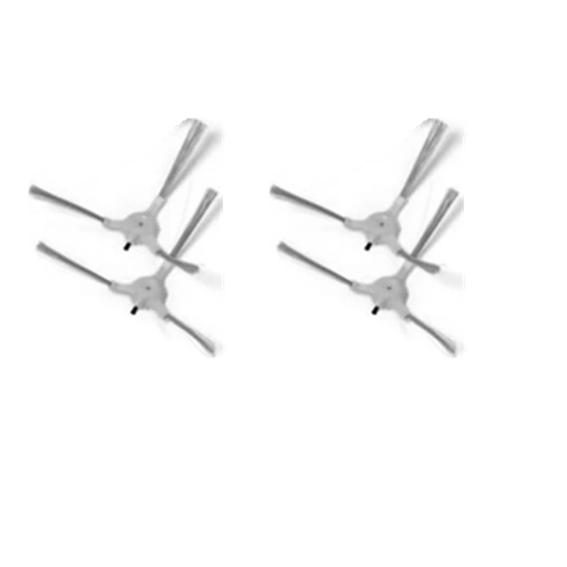 4 قطعة/الوحدة روبوت مكنسة كهربائية الجانب فرشاة ل Xrobot X5S الروبوتية مكنسة كهربائية قطع الغيار اكسسوارات