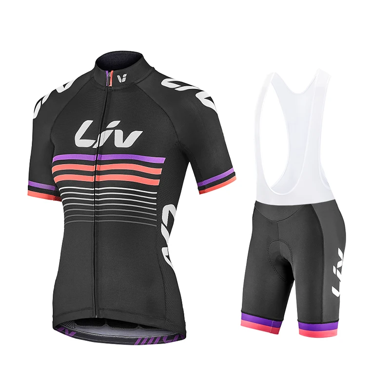 2023 Pro Team Women LIV Cycling Set Summer Women MTB Bike Cycling Clothing Bicycle Clothes Ropa Ciclismo Cycling Jersey Set