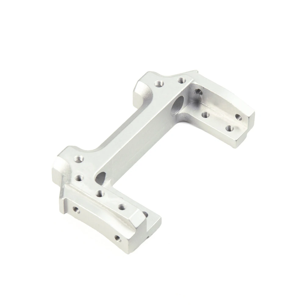 YEAHRUN-Support servo de pare-chocs avant en alliage d'aluminium, pour Axial SCX10 II AX90046 90047 1/10 RC inoler, pièces de mise à niveau de voiture