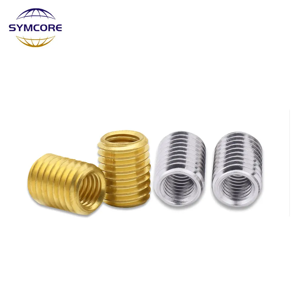 10Pcs M12 M10 To M6 M8 Inner Outer Tooth Tube Adapter Converter Tooth Nut Head Internal And External Tooth Connection Thread Nut