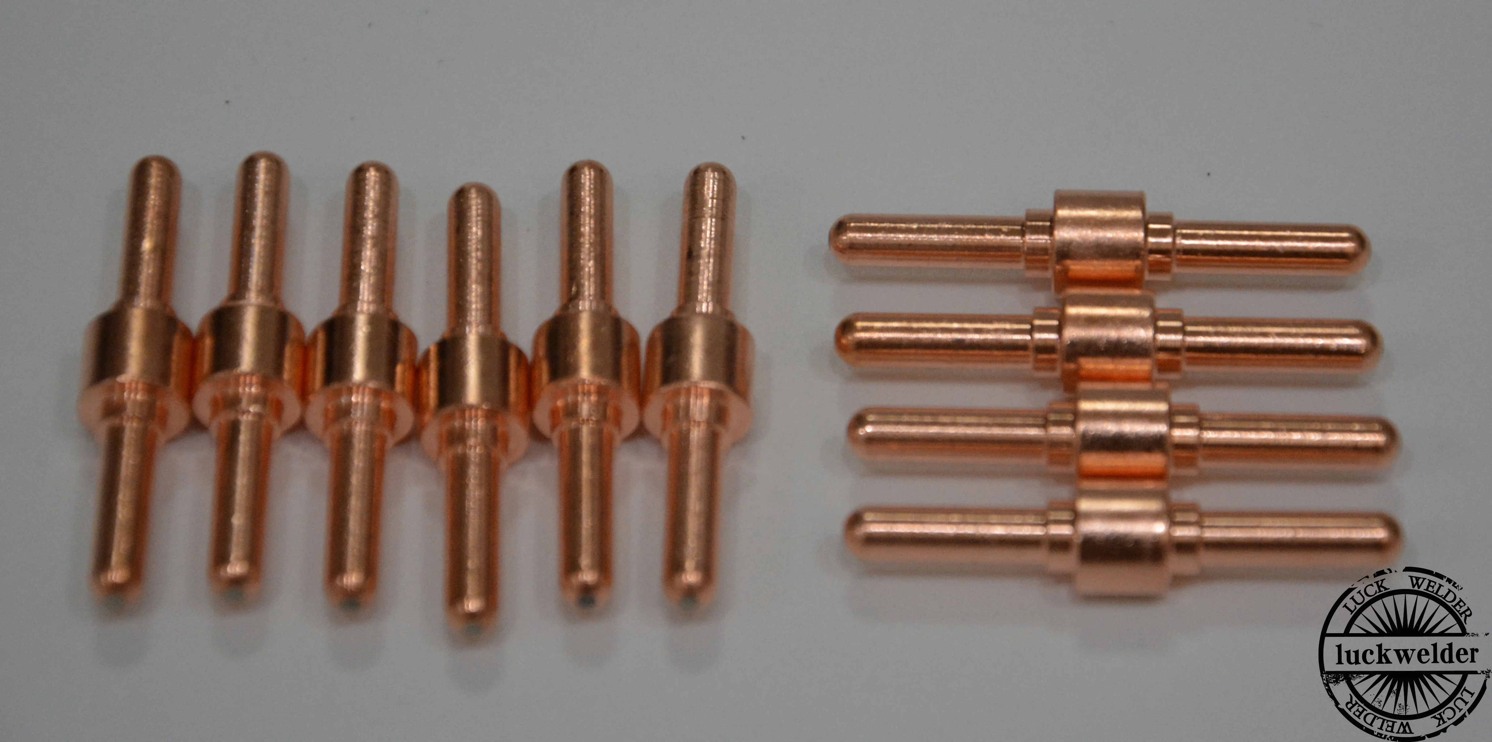 60pcs Estesa Lungo Taglio Al Plasma di Consumo Tips Elettrodi per CUT40D CUT50D PT-31 LG40 Della Torcia Pistola 30/40amp