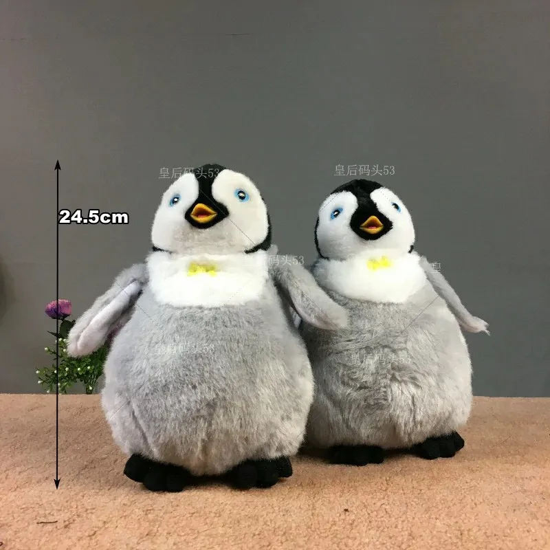 Simpatici piedi felici peluche simulazione animali pinguino peluche decorazione della stanza dei bambini regalo di compleanno per bambino