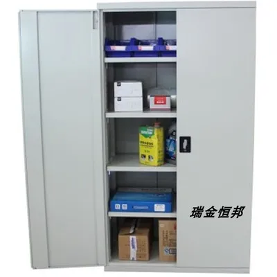 Multifunctional tool storage cabinet steel double door heavy workshop   drawer locker auto repair box