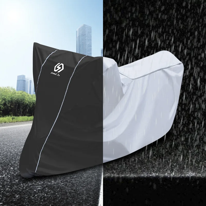 

S M L XL XXL Motorcycle Cover Waterproof Outdoor Rain Dust UV Scooter Motorbike Protector Dropshipping Anti-theft with Lock Hole