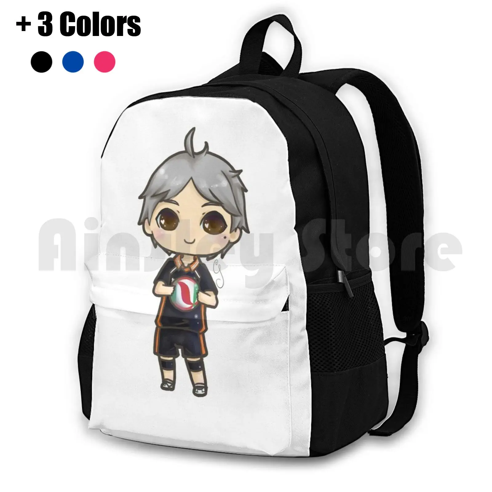 Sugawara Koushi Outdoor Hiking Backpack Riding Climbing Sports Bag Suga Sugawara Sugawara Koushi Koushi Chibi