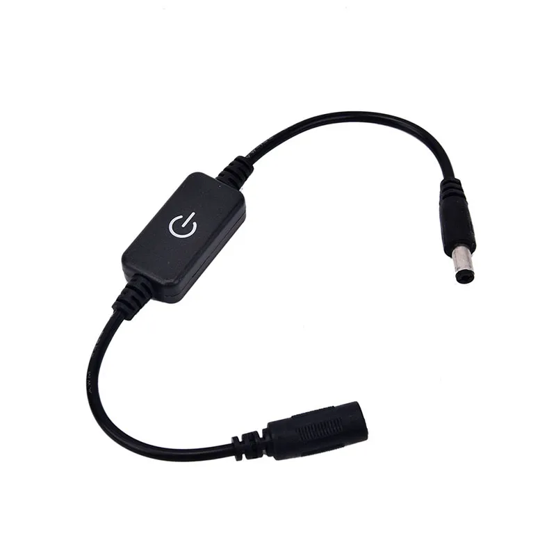 Top LED strip controller touch switches dimmer for led dimmable 1 keys dimmer 12v For LED Strip5050/ 3528/ 2835/ Control