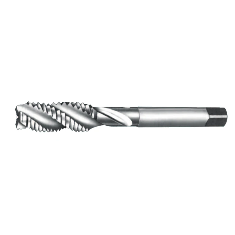 HSS-EX che lavora i rubinetti a spirale di alluminio M2 M3 M4 M5 M6 M8 M10 M12 T2120 della flauto adatto a fori ciechi di tt(ad alta efficienza