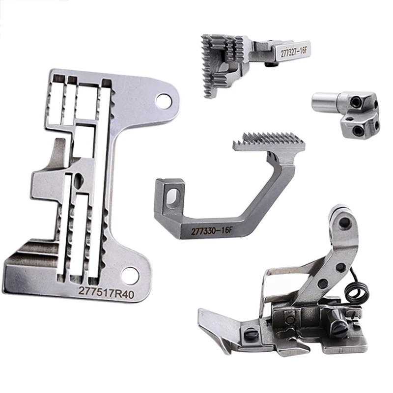 Machine Oversealing Machine Parts 277517R40 EX3216-03/223K  Needle Plate Feed Dog for PEGASUS Sewing Machine