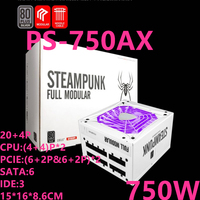 New Original PSU For 1Stplayer Steam Punk 80PLUS Silver 750W 650W Power Supply PS-750AX PS-650AX