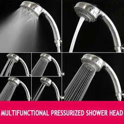 SHAI 7 Function Shower Head Multifunction Adjustable Increase Pressure Shower Head Water Saving Spa shower head