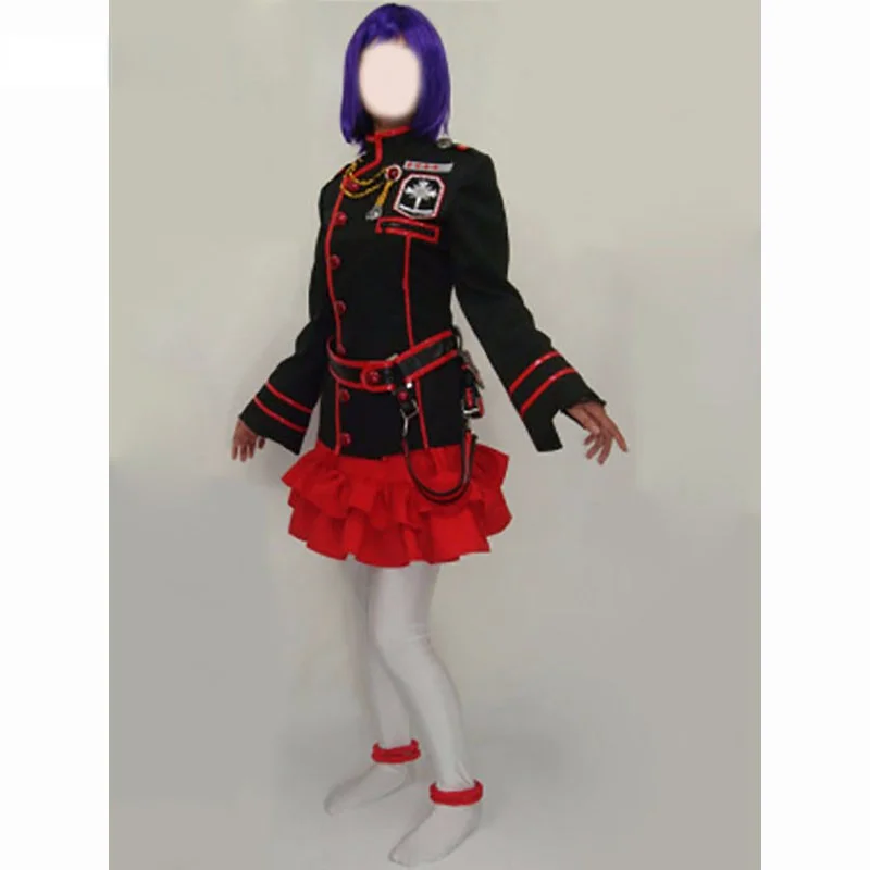 D.Gray man Lenalee Lee Halloween Cosplay Costume Men and Adult Costume For Christmas Customize for adults