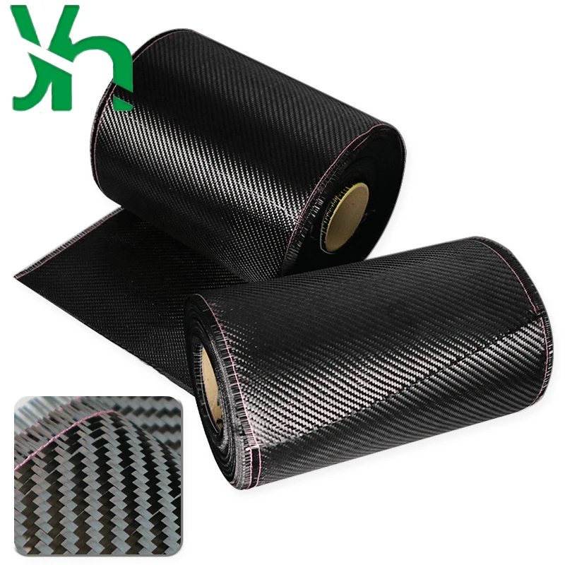 The twill 3K200g carbon fiber cloth has high strength and is used for the surface decoration of automotive exterior parts