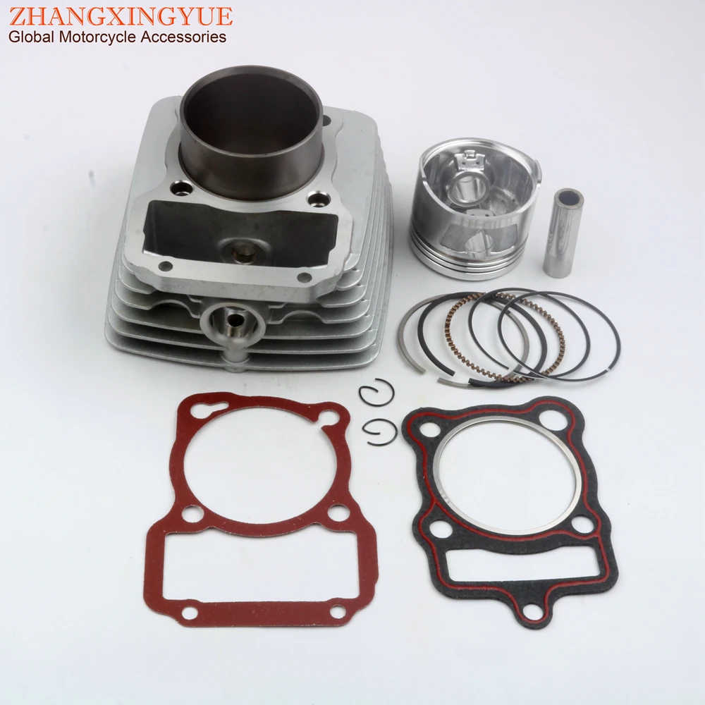 Motocykl 62mm CG150 zespół bloku cylindra dla Keeway Arsen Arsen Superlight prędkość 150 QJ150 CG 150cc AC 4 suwowy 162FMJ ATV