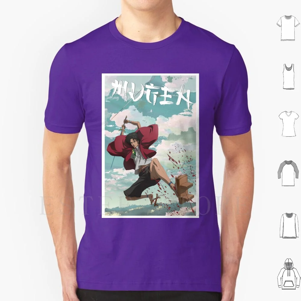

Mugen From Champloo T Shirt Men Cotton 6xl Mugen Jin Anime Champloo