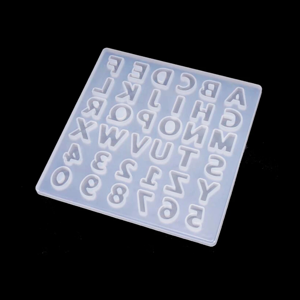 

Uppercase Letter Silicone Mold Capital Letter Soft Mold for UV Resin Alphabet A To Z Mold Epoxy Resin Art Supplies Resin Mold