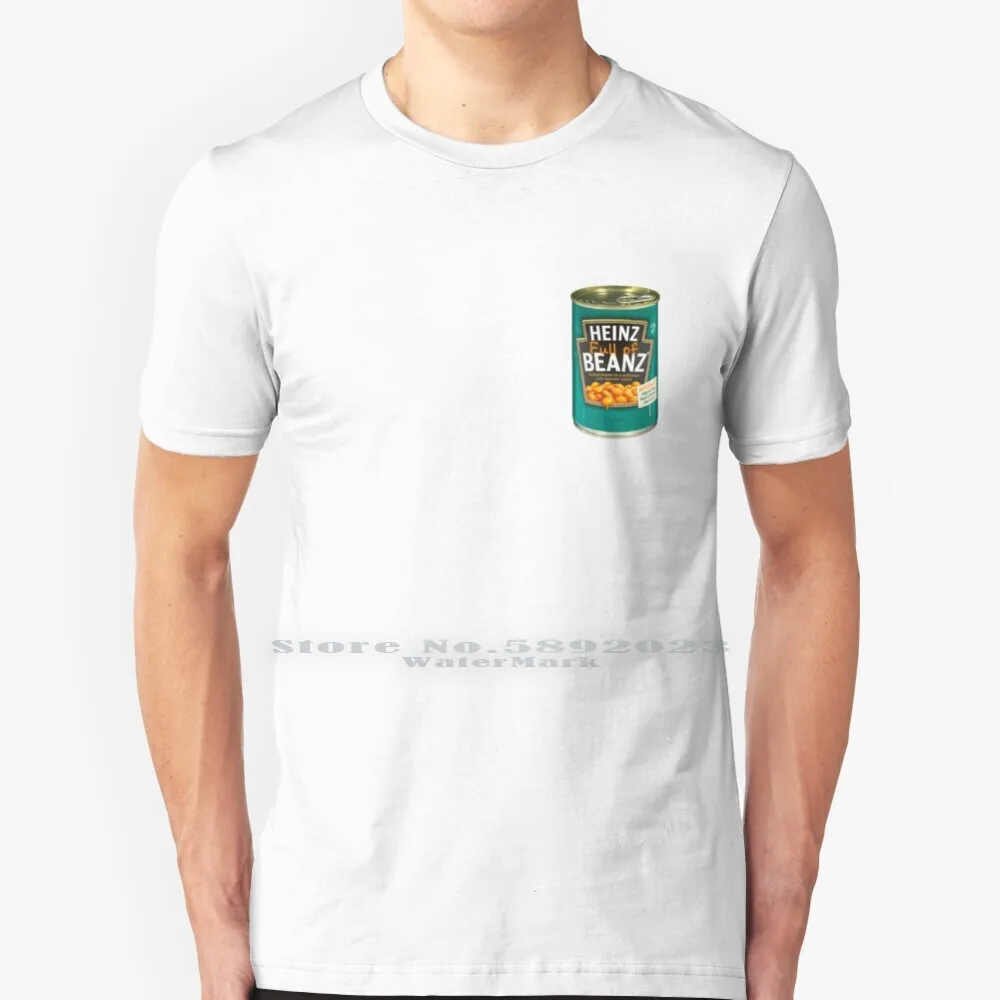 Heinz Baked Beans 100% Cotton T Shirt Heinz Baked Beans Food Tee Short Sleeve Long Sleeve Gift