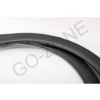 700c 탄소 도로 림 V 브레이크 슈퍼 라이트 클린처 튜브리스 25mm 너비 38/50mm 현무암 브레이크 가장자리 V 브레이크 자전거 림 3