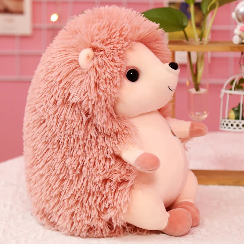 Cute Soft Hedgehog Animal Doll Stuffed Plush Toy Children Kid Home Gifts Cute Lovely Pp Cotton Gifts