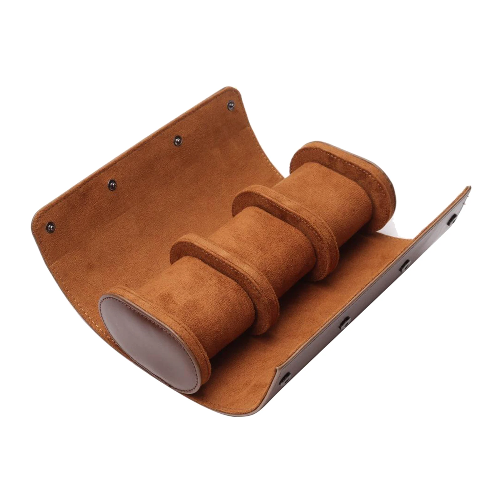 2/3 Grids Watch Box PU Leather Watch Case Holder Chic Vintage Leather Watches Roll Travel Case Wristwatch Pouch Jewelry Boxes