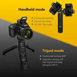 USB-C ML-L7 Wireless Camera Shooting Grip Tripod Mini Handheld Grip For Nikon Z6III Z30 Z7II Z6II P1000 P950 B600 A1000 Z50 Zfc