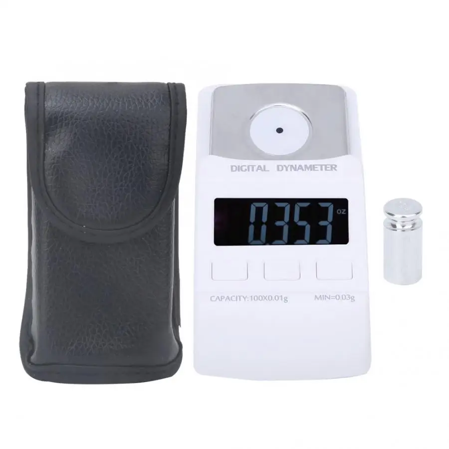 TOCADISCOS portátil de 100g/0,01g, pantalla LCD Digital, aguja de escala de fuerza, medidor de presión G/OZ/OZT/TL/CT/GN, gran oferta
