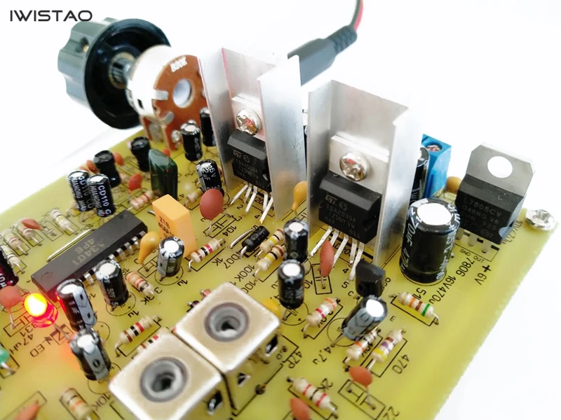 Iwiistao 개별 부품 스테레오 FM 라디오 보드, TDA2030A 앰프, 전기 튜닝 디코딩