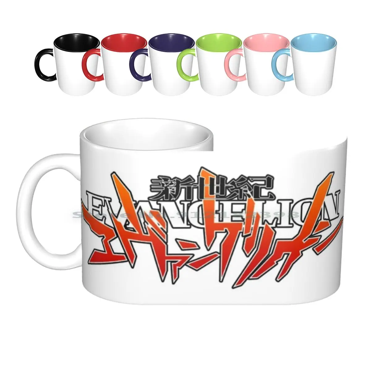 Ceramic Mugs Coffee Cups Milk Tea Mug Neon Genesis Neongenesis Neon Genesis Logo Logo Nge Nge Logo Anime Existentialism New