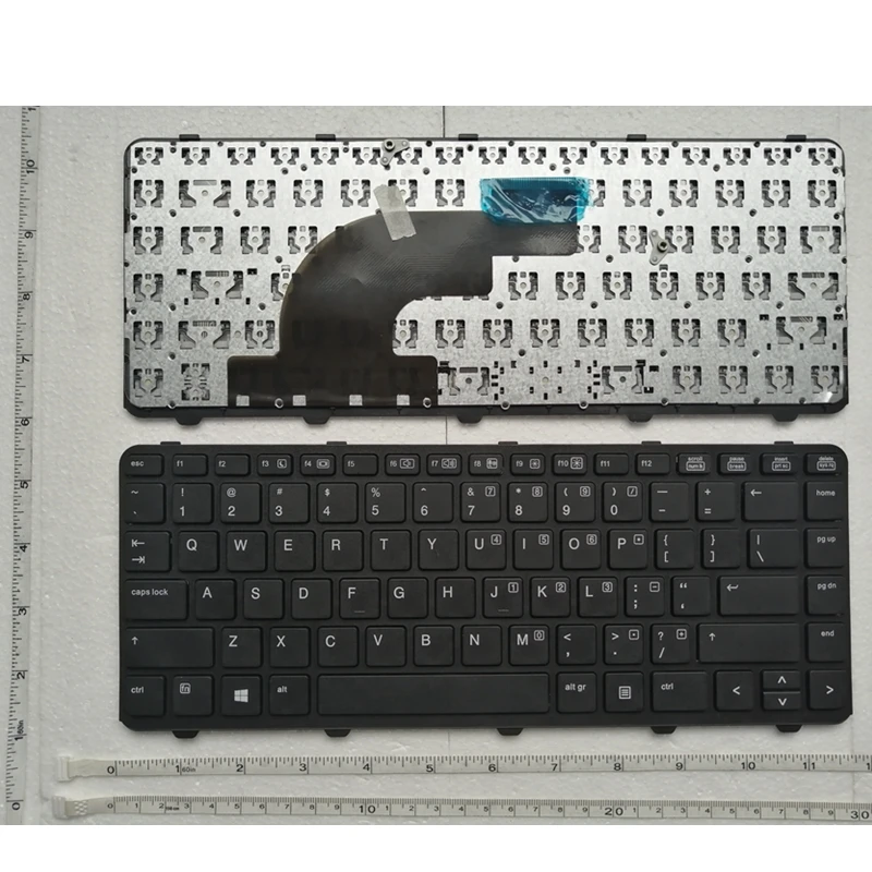 

Laptop Keyboard for HP PROBOOK 640 G1 645 G1 black US layout 738688-001 736653-001 V139426BS1 With Frame Without pointing stick