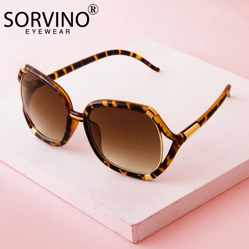 Gafas de sol cuadradas con montura grande para mujer, lentes de sol cuadradas a la moda, de gran tamaño, huecas, de viaje, decoración, UV400