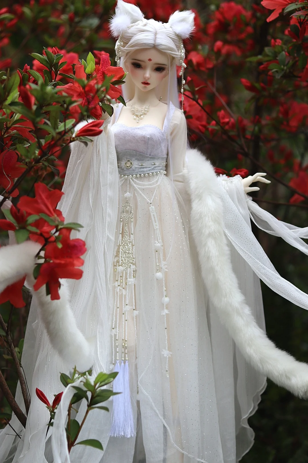 1/4 1/3 مقياس BJD الملابس القديمة زي Hanfu فستان جنية الزي مجموعة ل BJD/SD MSD SD13 فتاة كبيرة إكسسوارات دمي C1087