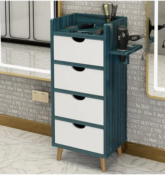 

Barbershop cabinet Hair salon tool cabinet beauty salon storage cabinet cart tool car storage cabinet display cabinet