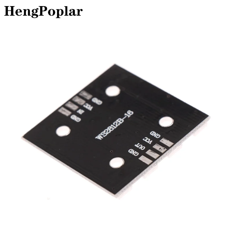 Módulo de Panel de lámpara LED RGB, 100 piezas, CJMCU-2812 x 4 bits, 5V, 16 bits, LED arcoíris preciso