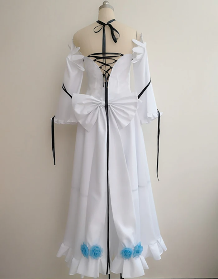 Anime Pandora Hearts Cosplay Costume Alice White Rabbit Party Dress