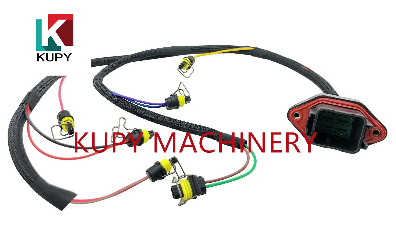 

KUPY high quality Fuel Injector Wiring Harness for Caterpillar C9 Engine fit 419-0841 215-3249